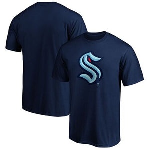 Shop Fanatics Men's NHL Seattle Kraken Primary Logo T-Shirt Edmonton Canada Store