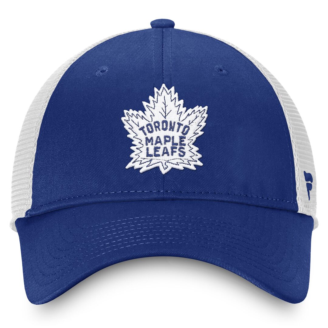 Shop Fanatics NHL Men's Toronto Maple Leafs Reverse Retro Adjustable Meshback Cap Edmonton Canada Store