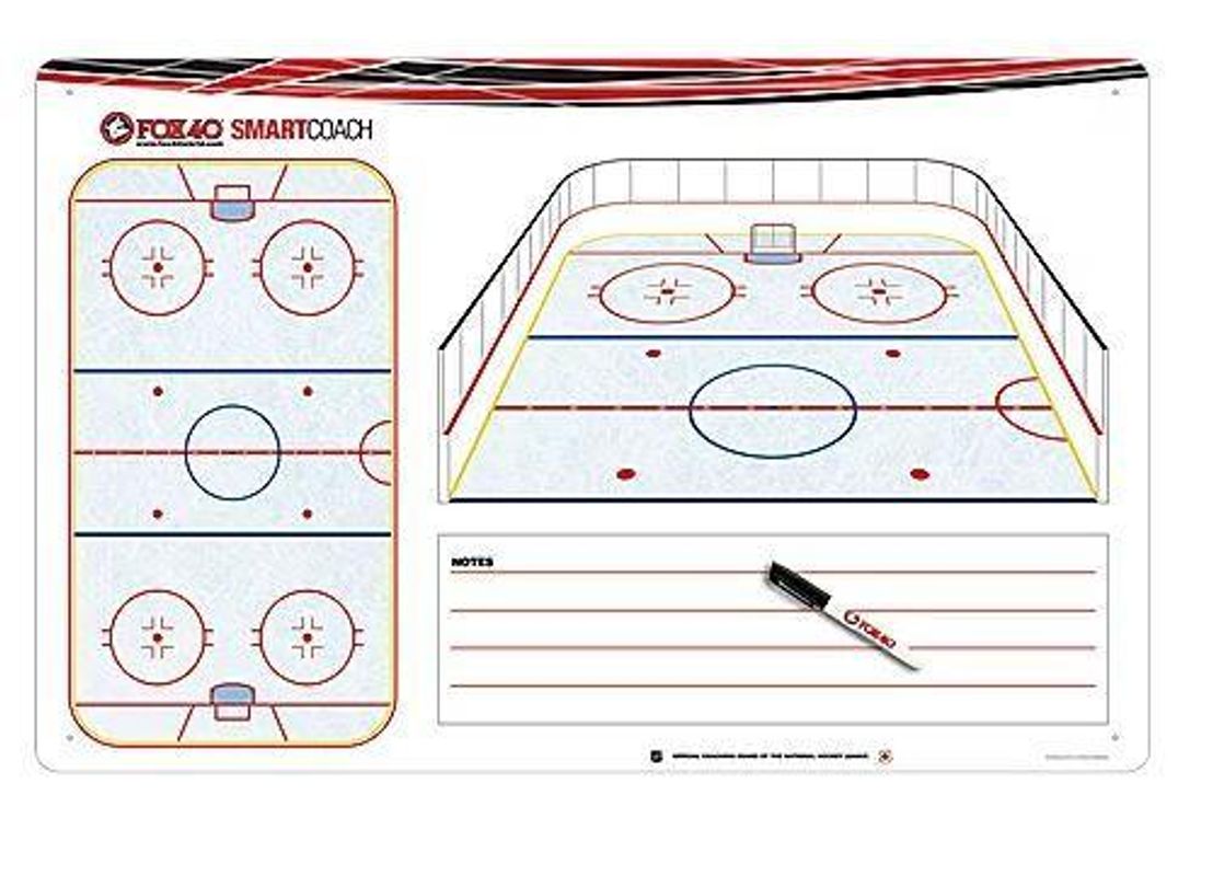 Shop Fox 40 Smartcoach Pro 50" x 32" Hockey Locker Room Board 6918-0400 Edmonton Canada Store