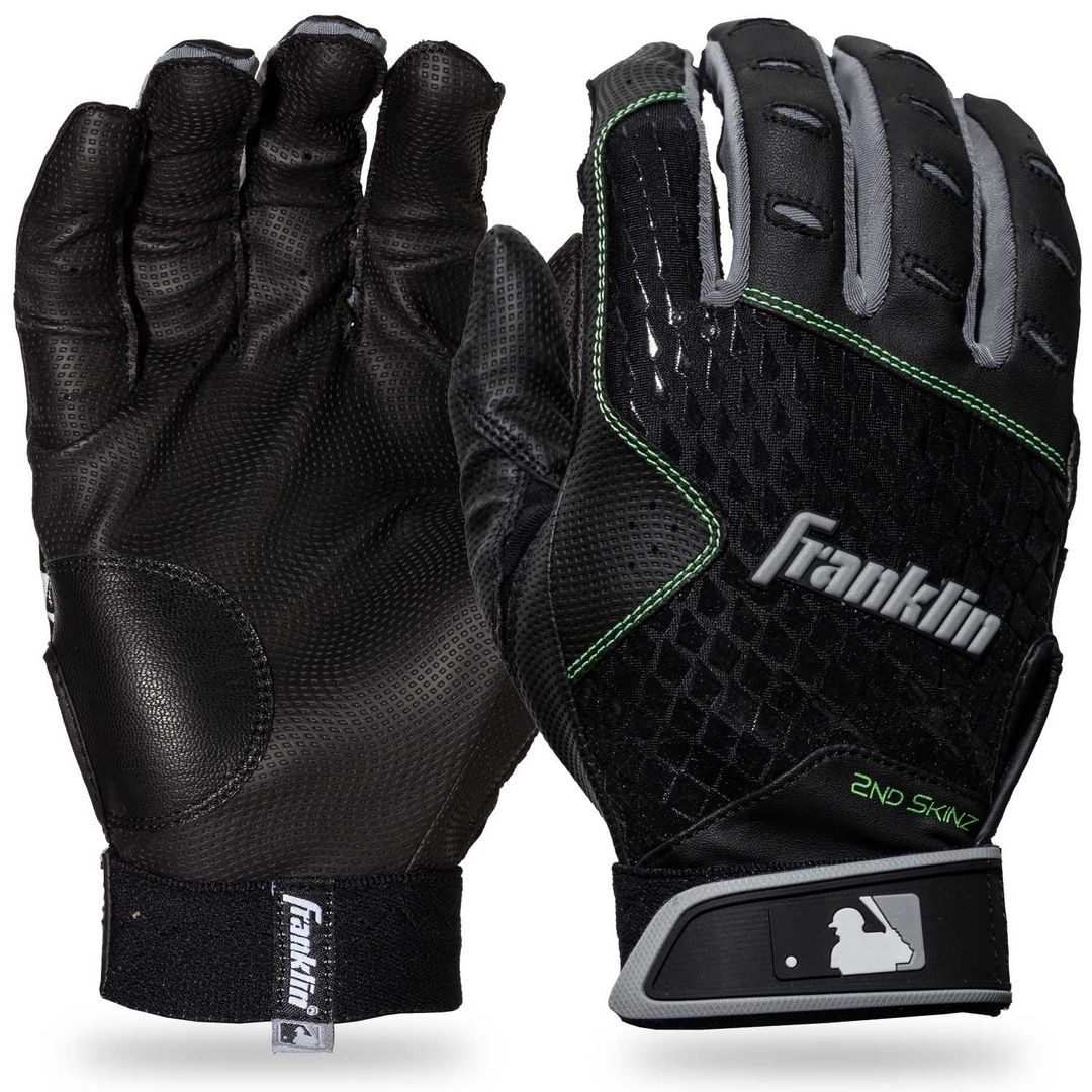Shop Franklin Senior 2nd-Skinz Batting Gloves Black Edmonton Canada Store