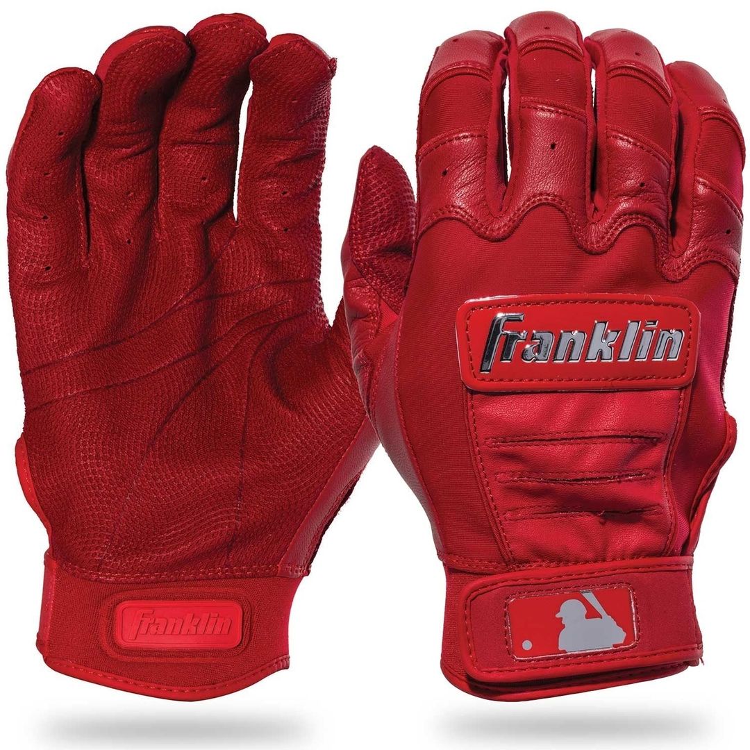 Shop Franklin Senior CFX Pro Full Colour Chrome Batting Gloves Red Edmonton Canada Store