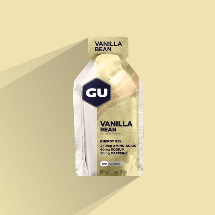 Shop GU Energy Gel Single Serving Vanilla Bean Edmonton Canada Store