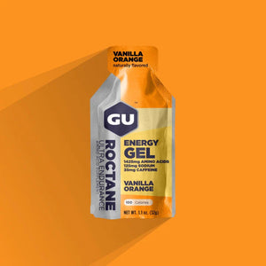 Shop GU Roctane Ultra Energy Gel (Single Serving) Vanilla Orange Edmonton Canada Store