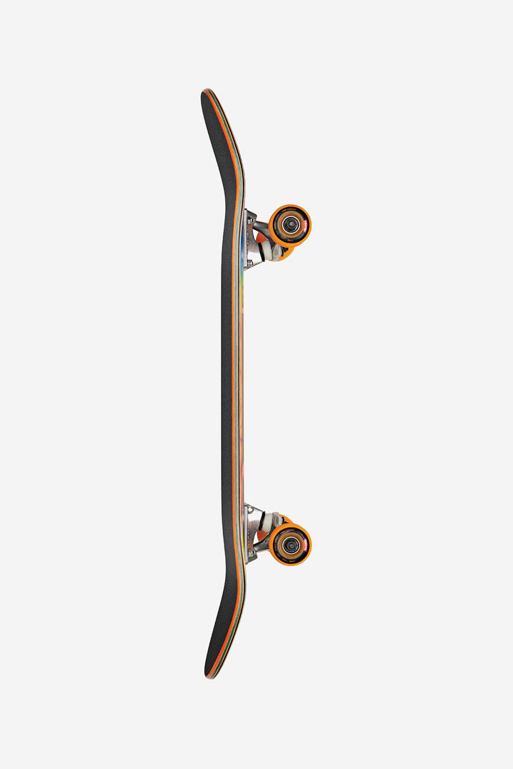 Shop Globe Kids Peace Man Mid Complete Skateboard 7.6" Black/Multi Edmonton Canada Store