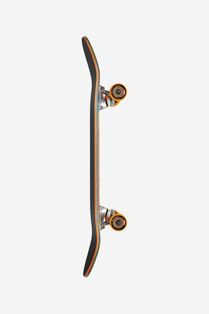 Shop Globe Kids Peace Man Mid Complete Skateboard 7.6" Black/Multi Edmonton Canada Store