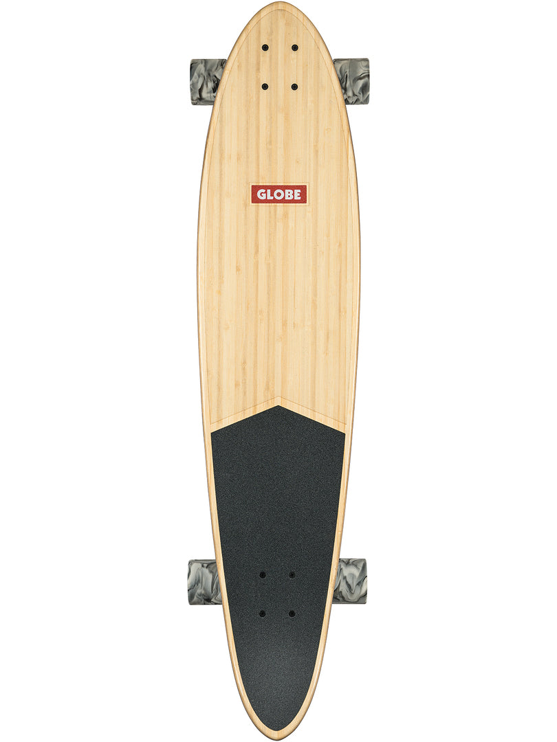 Globe Pinner Classic Bamboo Black Dye Complete Longboard Skateboard 40