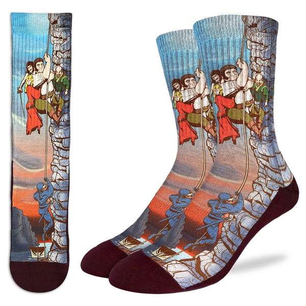 Shop Good Luck Sock Men's Princess Bride Cliffs of Insanity Socks - Shoe Size 8-13 Edmonton Canada Store