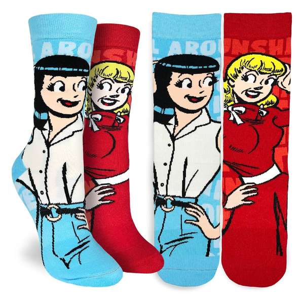 Shop Good Luck Sock Women's Archie, Betty & Veronica Socks - Shoe Size 5-9 Edmonton Canada Store