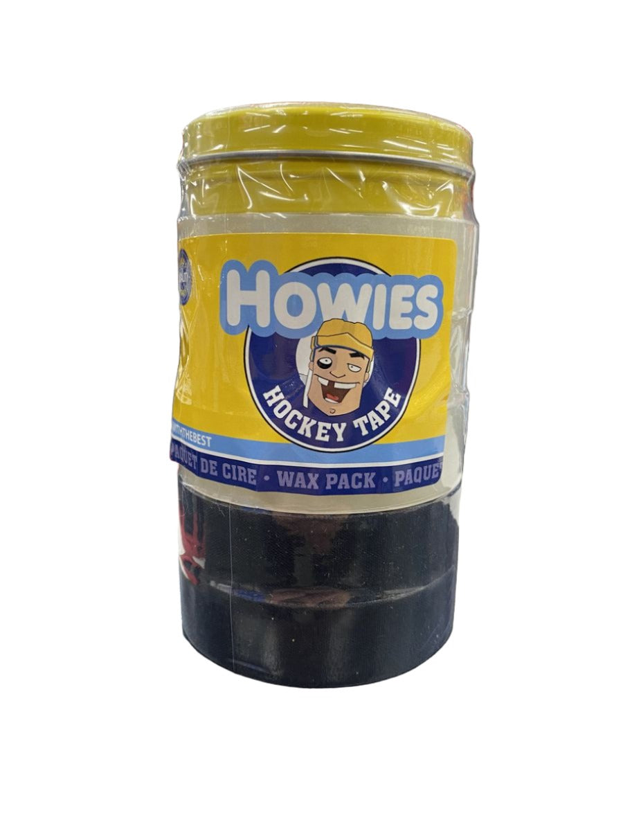 Shop HOWIES Wrapped Pack 3 Sock Hockey Tape 2 Black Tape Wax Edmonton Canada Store