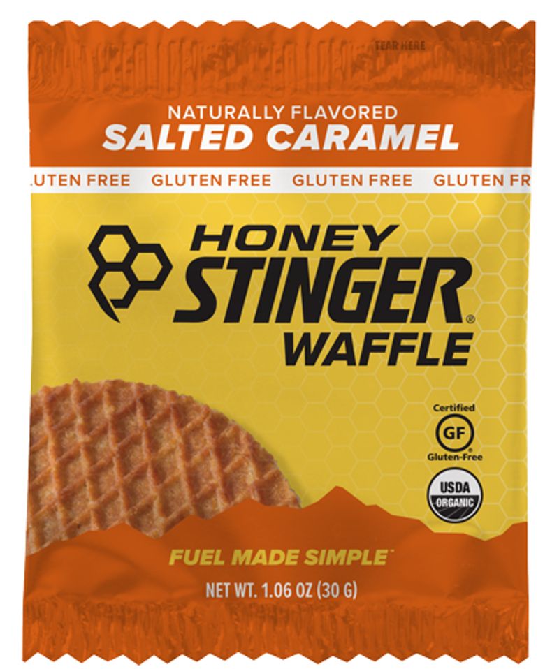 Shop Honey Stinger Gluten Free Waffle Salted Caramel Edmonton Canada Store