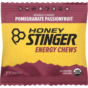 Shop Honey Stinger Organic Energy Chews (Single) Pomegranate Passionfruit Edmonton Canada Store