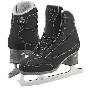 Shop Jackson Ultima Womens Softec Elite ST7200 Black Figure Skate Edmonton Canada Boutique