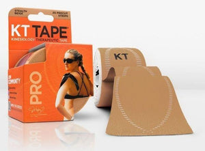 Shop KT Tape Pro 25cm Pre-Cut Strips Beige Edmonton Canada Store