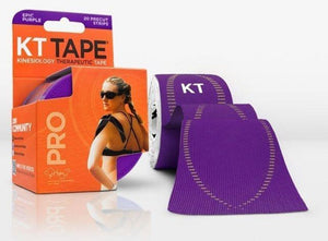 Shop KT Tape Pro 25cm Pre-Cut Strips Purple Edmonton Canada Store