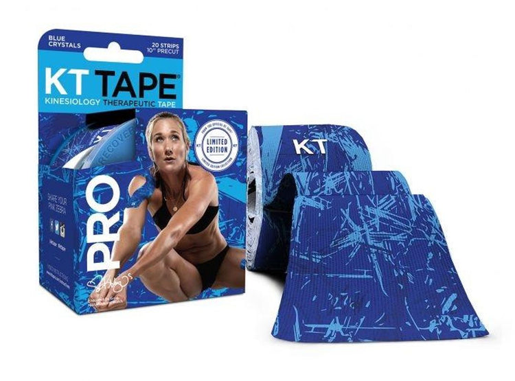 Shop KT Tape Pro Limited Edition 25cm Pre-Cut Tape Blue Edmonton Canada Store