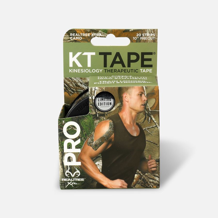 Shop KT Tape Pro Limited Edition 25cm Pre-Cut Tape Real Tree Edmonton Canada Store