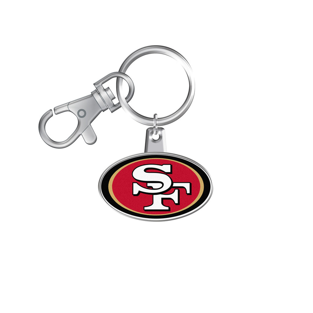 Simran San Francisco 49ers Team Logo Keychain