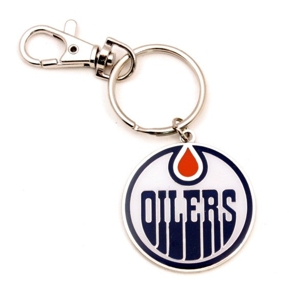 Shop Keychain NHL Edmonton Oilers Logo Edmonton Canada Store