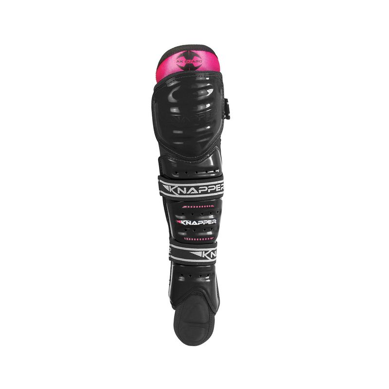 Shop Knapper Junior AK5 Shin Pad Black/Pink Edmonton Canada Store