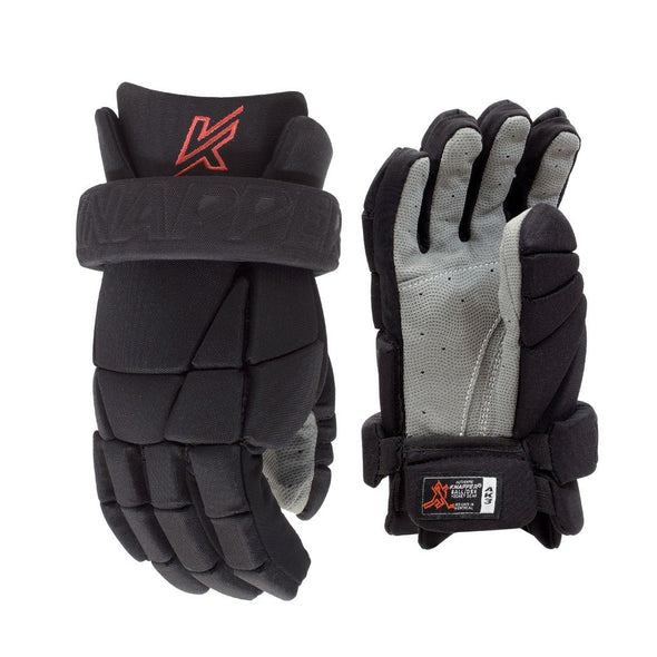 Shop Knapper Senior AK3 Ball Hockey Gloves Black Edmonton Canada Store