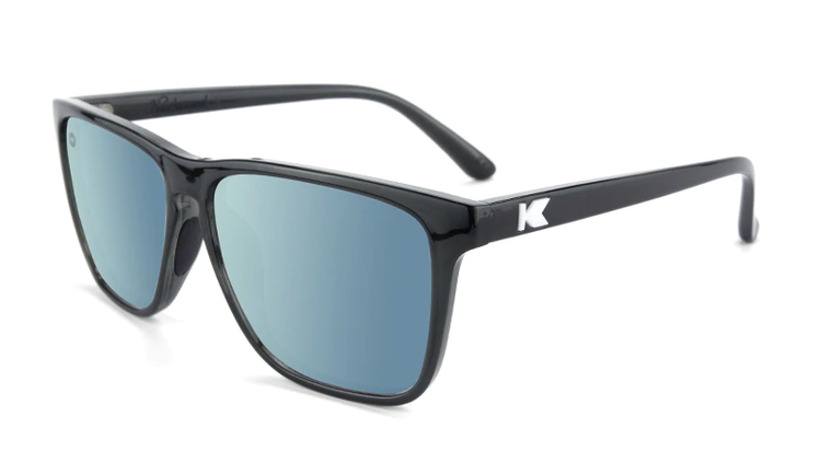 Shop Knockaround Premium Sport Sunglasses Jelly Black/Sky Blue Edmonton Canada Store