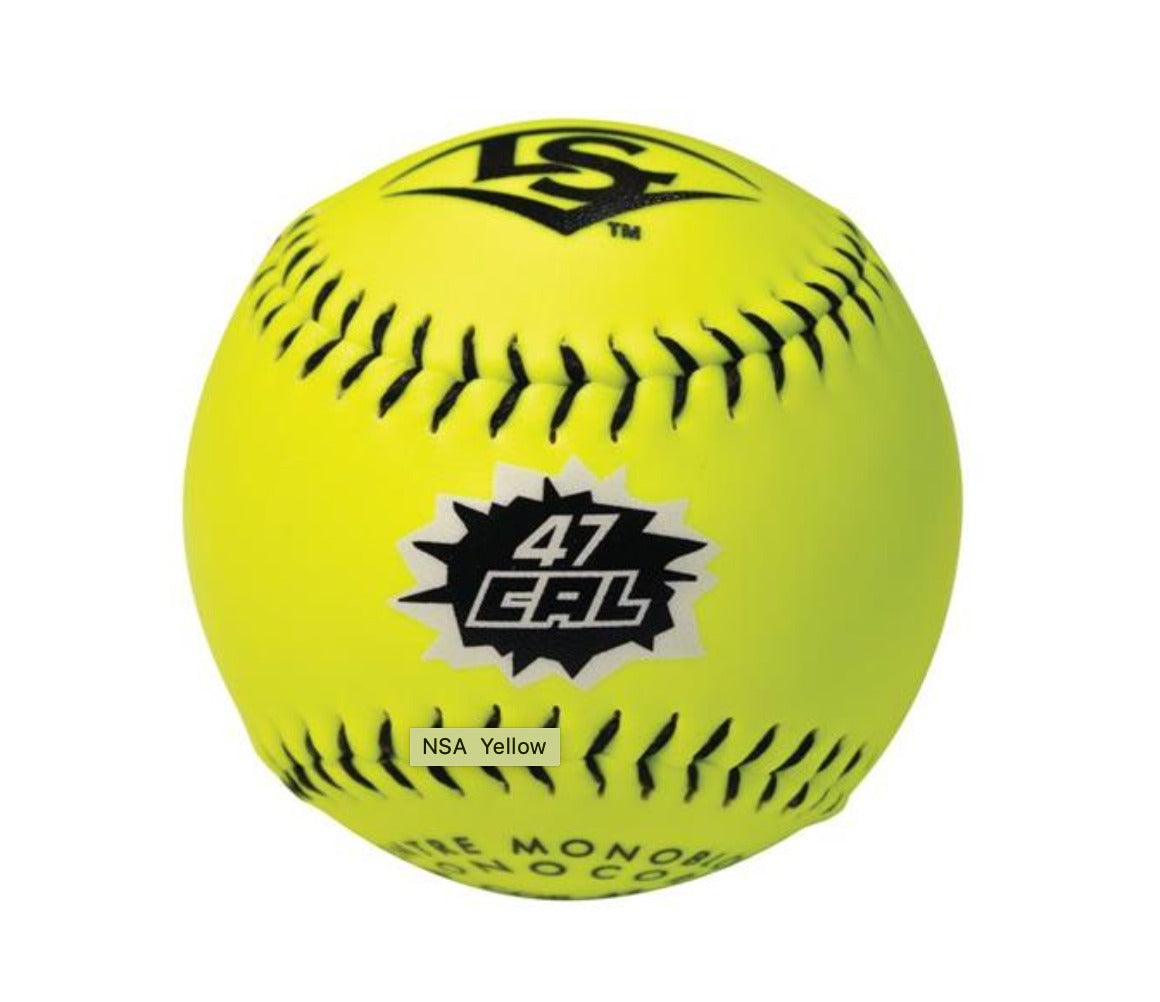 Shop Louisville 12" NSA Approved LSSB47CAL Optic Softball Ball Edmonton Canada Store