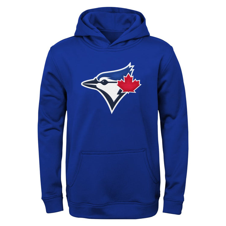 Shop MLB Branded Youth Shop MLB Toronto Blue Jays Twill Logo Hood Royal Edmonton Canada Store