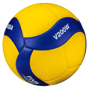 Shop Mikasa V200W FIVB Competition Volleyball Yellow/Blue Edmonton Canada Store
