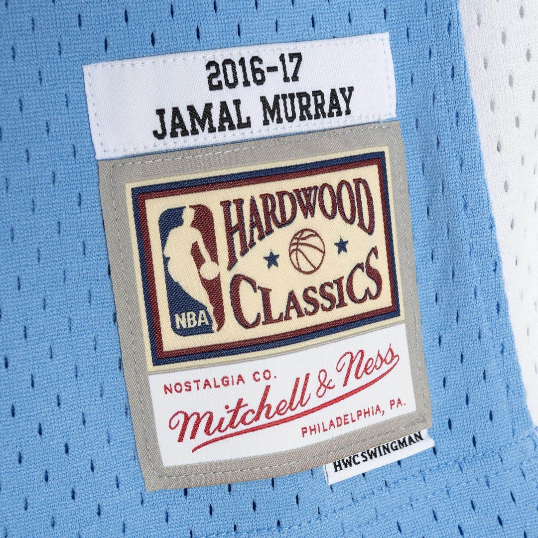 Shop Mitchell & Ness Men's NBA Denver Nuggets Jamal Murray Swingman Jersey Teal Edmonton Canada Store