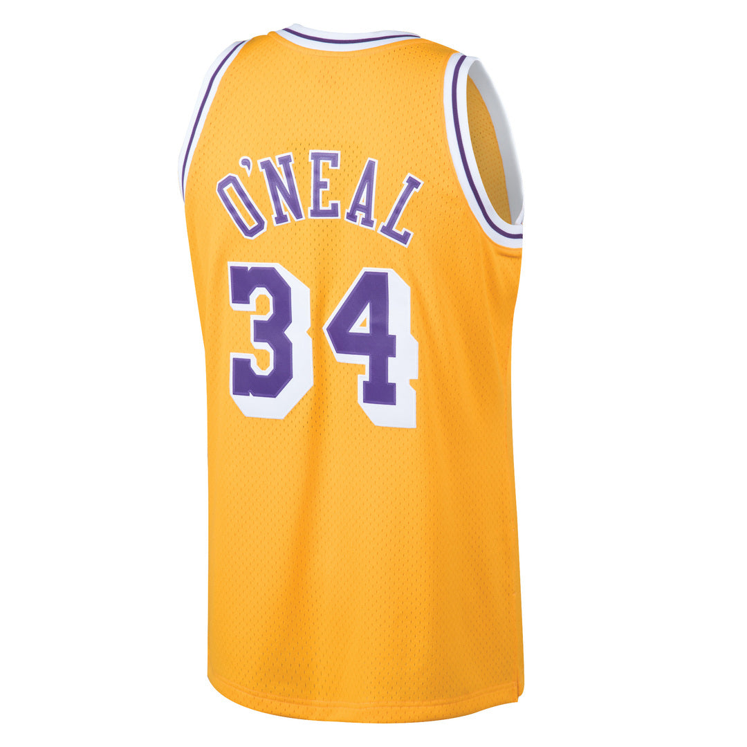 Shop Mitchell & Ness Men's NBA Los Angeles Lakers Shaquille O'Neal Swingman Jersey Edmonton Canada Store 
