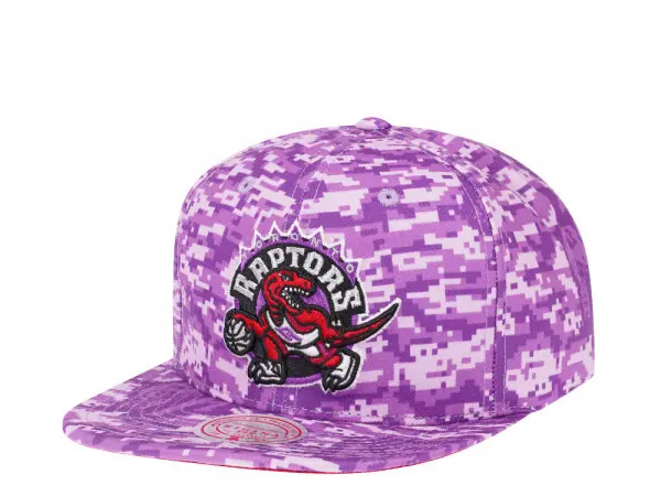 Shop Mitchell & Ness Men's NBA Toronto Raptors Digi Camo Snapback Cap Edmonton Canada Store