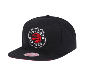 Shop Mitchell & Ness Men's NBA Toronto Raptors Embroidery Glitch Snapback Cap Edmonton Canada Store