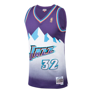 Mitchell Ness Men's NBA Utah Jazz Karl Malone Swingman Jersey