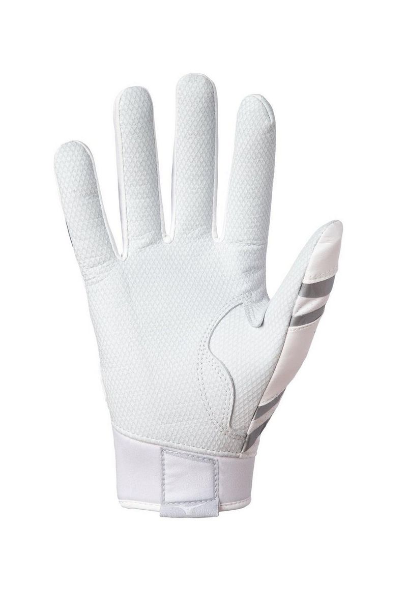 Shop Mizuno Senior B-303 330417.0000 Batting Gloves White Edmonton Canada Store