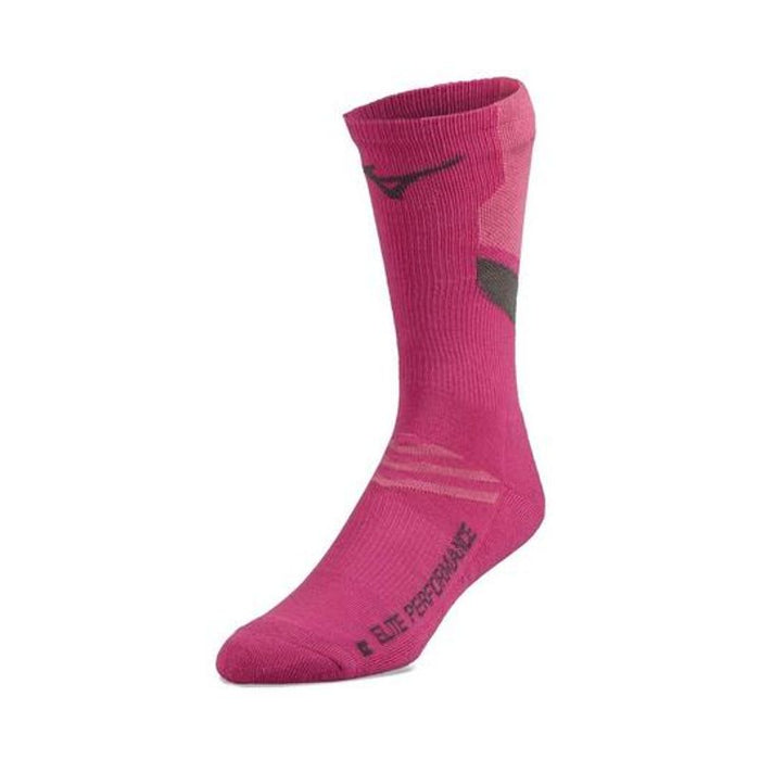 Shop Mizuno Senior Runbird Crew Volleyball Socks Pink Edmonton Canada Store