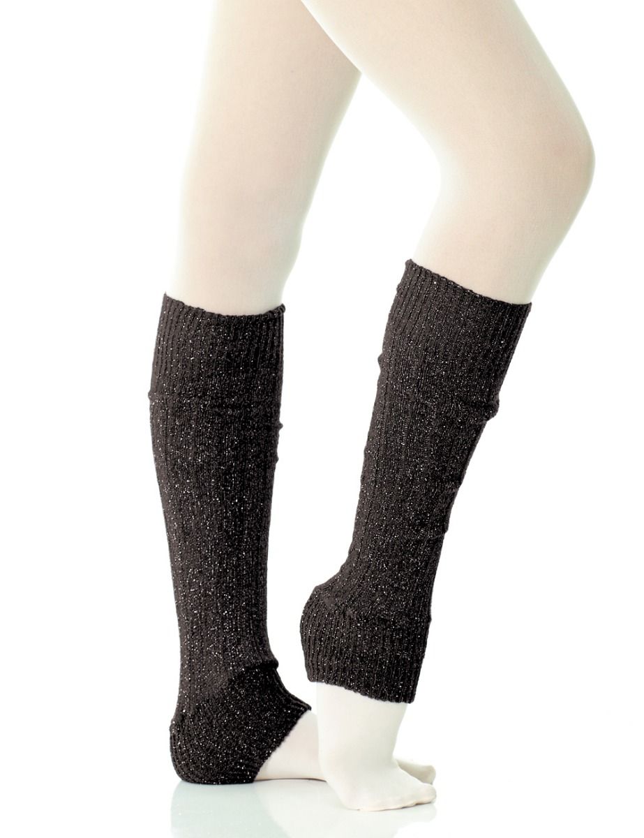 Shop Mondor 259 14" Sparkling Figure Skating Leg Warmer 52 Black Edmonton Canada Store