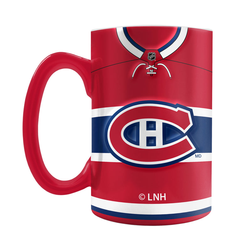 Shop Mug Jersey Sculpted 20oz NHL Montreal Canadiens Edmonton Canada Store