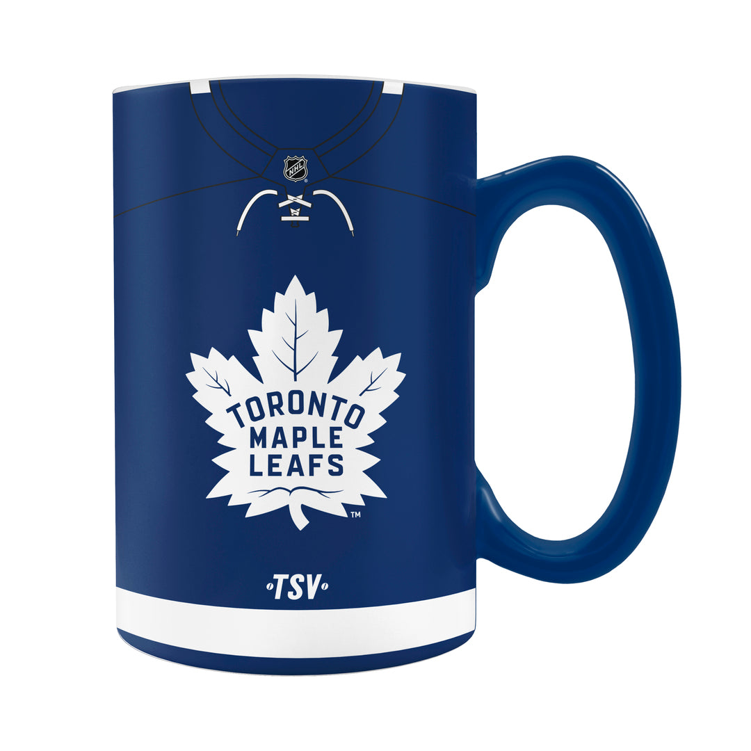 Shop Mug Jersey Sculpted 20oz NHL Toronto Maple Leafs Edmonton Canada Store