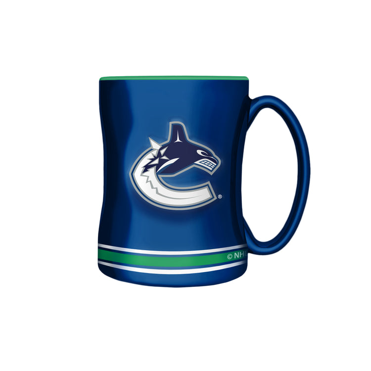 Shop Mug Sculpted 14oz NHL Vancouver Canucks Edmonton Canada Store