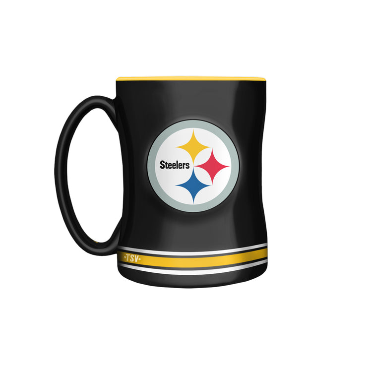 Pittsburgh Steelers 14oz. Relief Mug