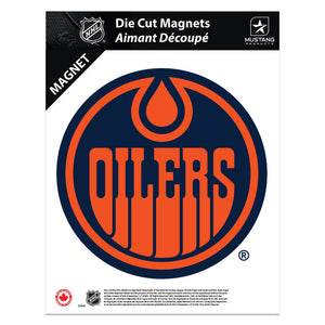 shop Mustang NHL Edmonton Oilers Diecut Magnet edmonton canada store