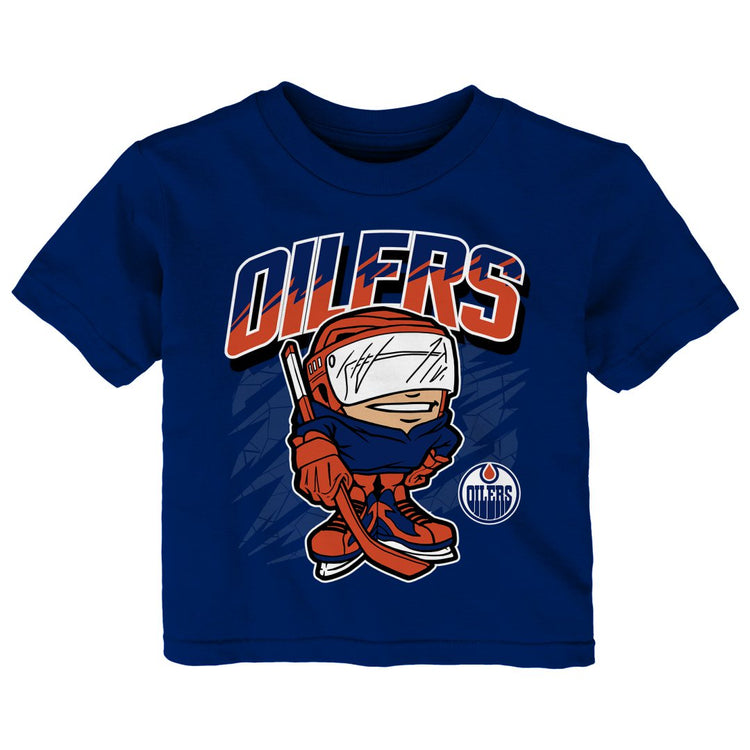 Shop NHL Branded Infant Edmonton Oilers Tuff Guy T-Shirt Edmonton Canada Store