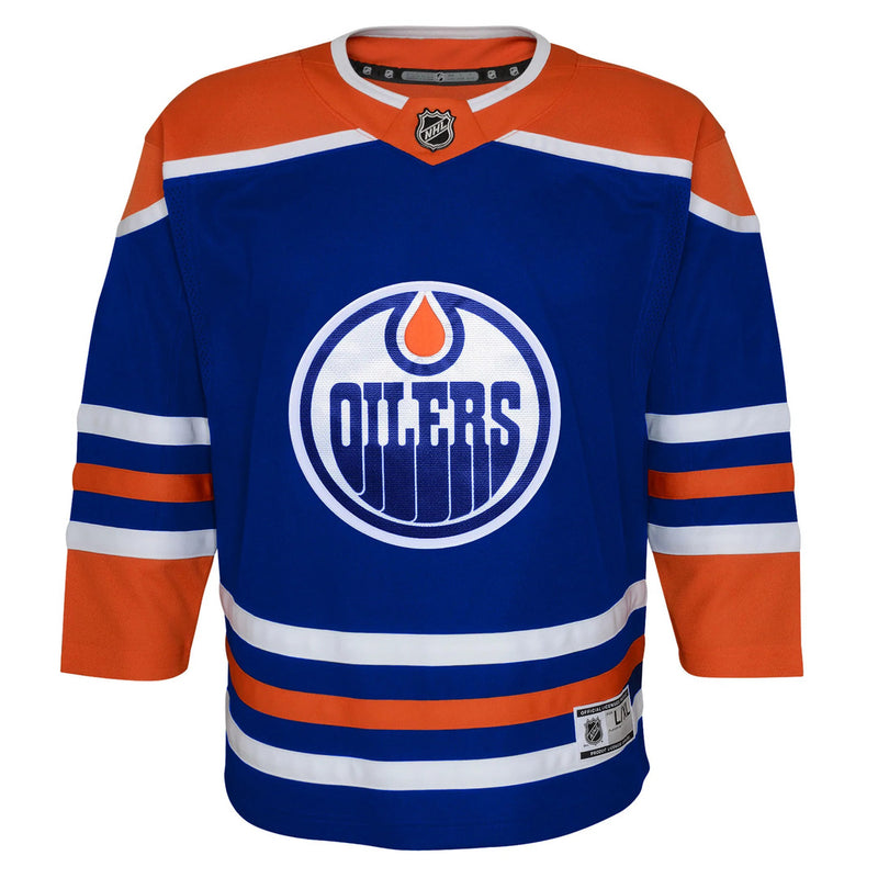 Shop NHL Branded Toddler Edmonton Oilers Home Jersey Royal Edmonton Canada Store