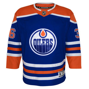 Shop NHL Branded Youth NHL Edmonton Oilers Jack Campbell Home Jersey Royal Edmonton Canada Store