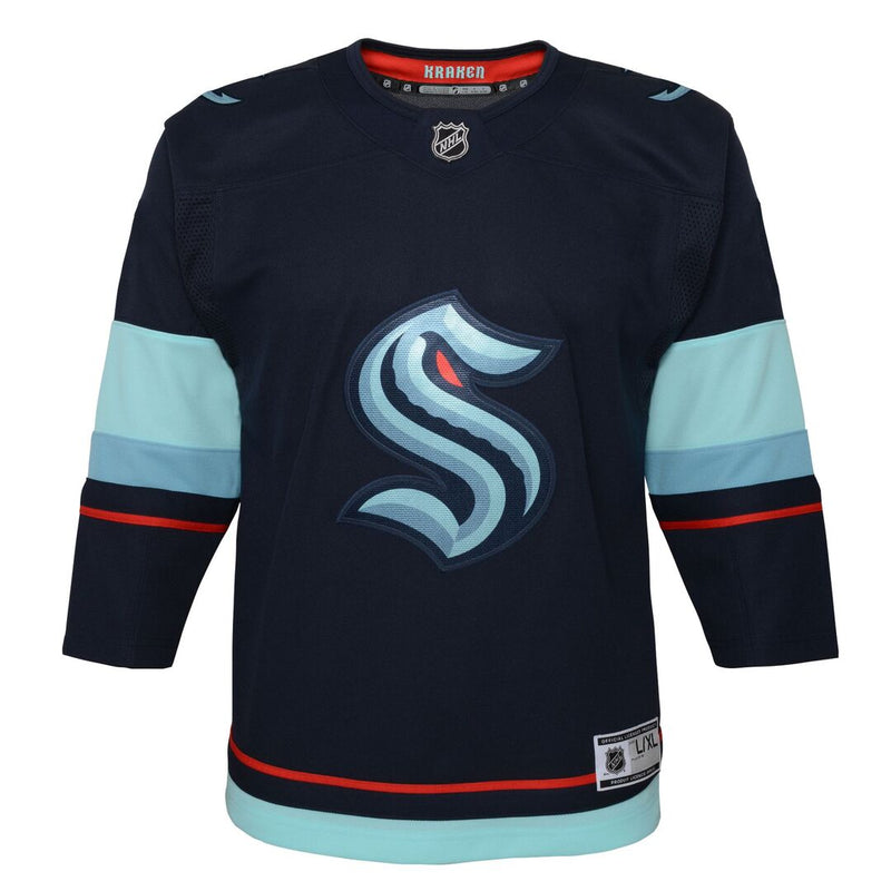 Shop NHL Branded Youth Seattle Kraken Home Jersey Edmonton Canada Store