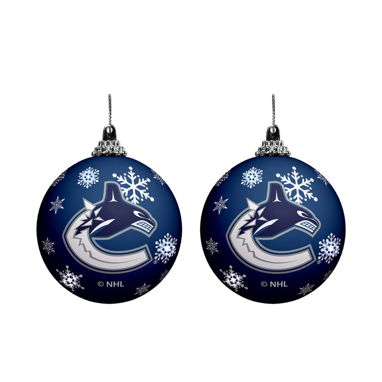 Shop NHL Seattle Kraken 2 Pack Light Up Ornaments Edmonton Canada Store