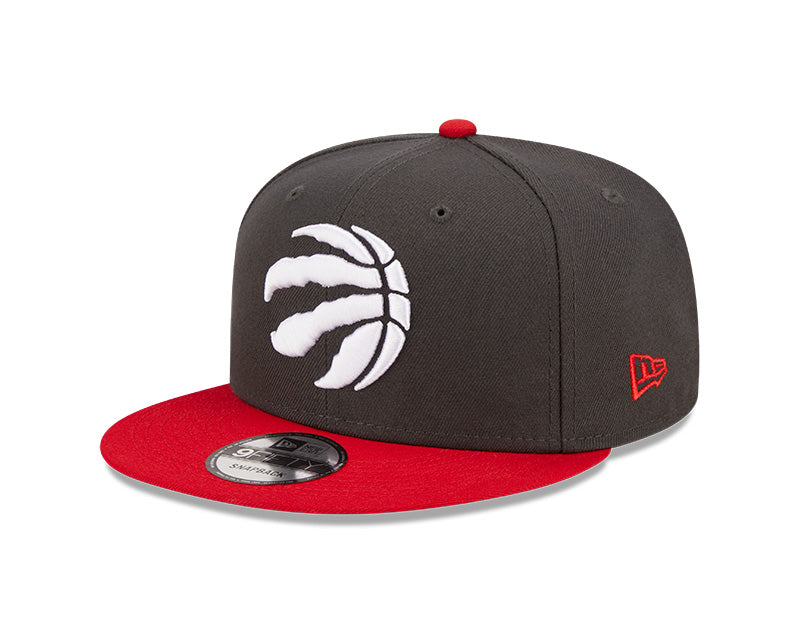 Shop New Era Men's NBA Toronto Raptors 9FIFTY 2T Color Pack Cap Steel/Scarlet Edmonton Canada Store