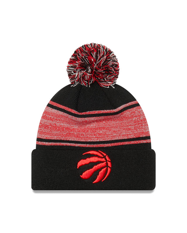 Shop New Era Men's NBA Toronto Raptors Chilled Pom Cuffed Knit Edmonton Canada Store