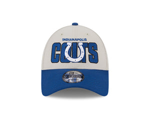Shop New Era Men's NFL Indianapolis Colts Adjustable Draft Cap 2023 Edmonton Canada Store