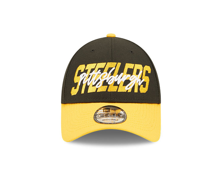 Shop New Era Men's NFL Pittsburgh Steelers Adjustable Draft Cap 2022 Edmonton Canada Store